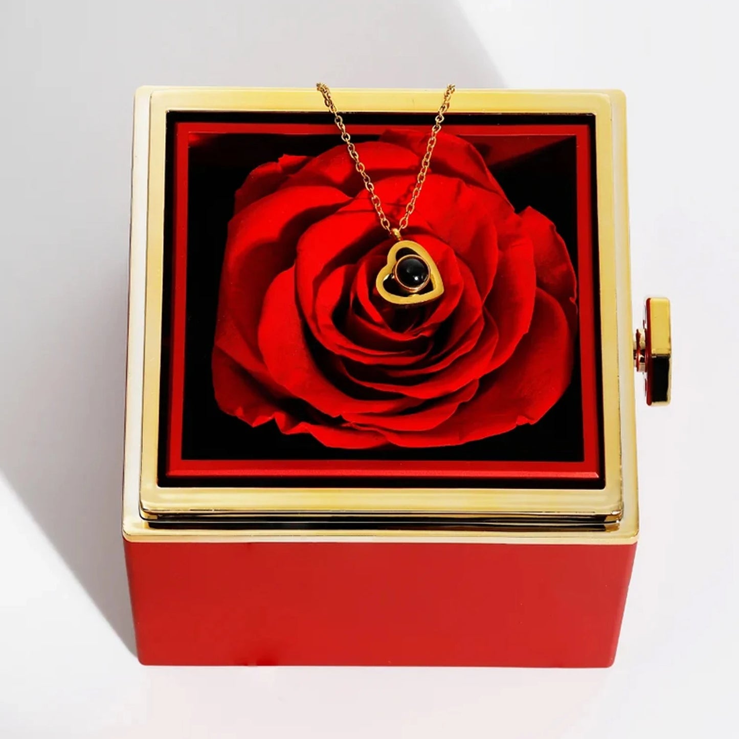 Foto-Halskette Rosenbox
